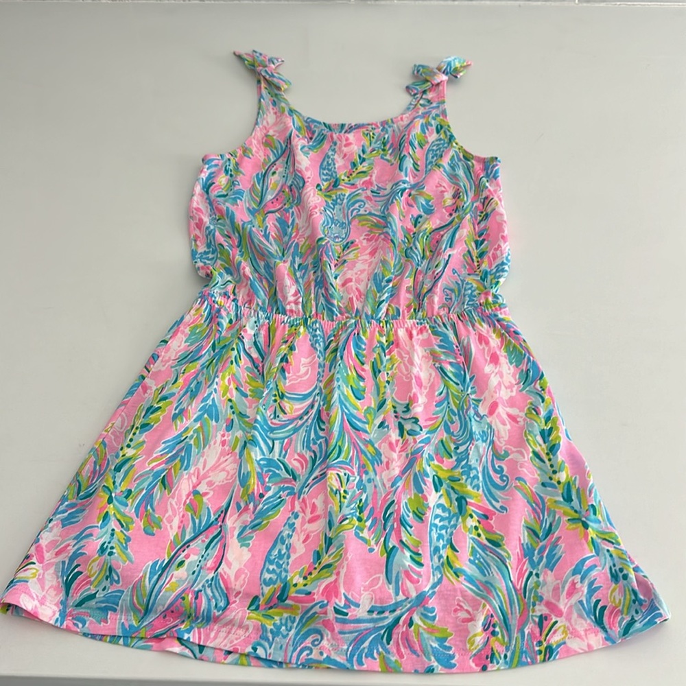 Lilly Pulitzer dress with built-in shorts size L 8-10